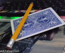 Bút xuyên lá bài - ảo thuật bài