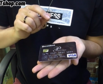 Thẻ ATM bay - Visa bay - không dùng dây